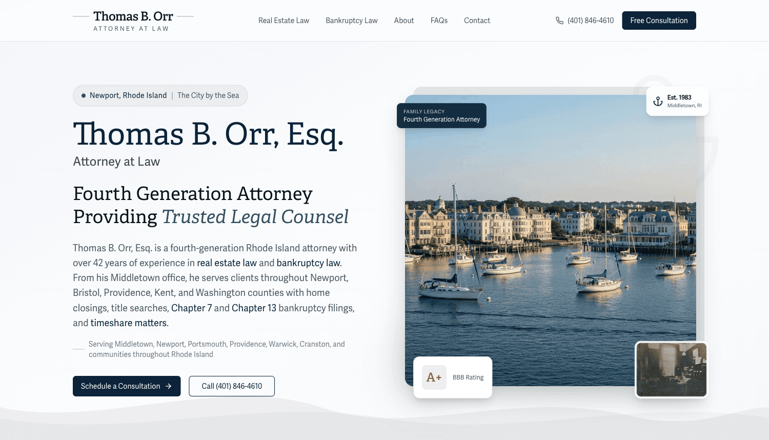 NewportLawOrr Redesign